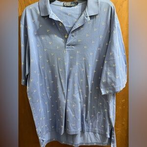 Polo Ralph Lauren Polo Shirt Flags Print Mens Large